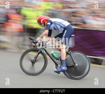 Chris Froome médaillé de bronze de 2012 à Londres Banque D'Images