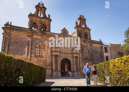 Iglesia (église) de Santa Maria de los Reales Alcazares, Úbeda, Jaén, Andalousie, espagne. L'Europe. Banque D'Images