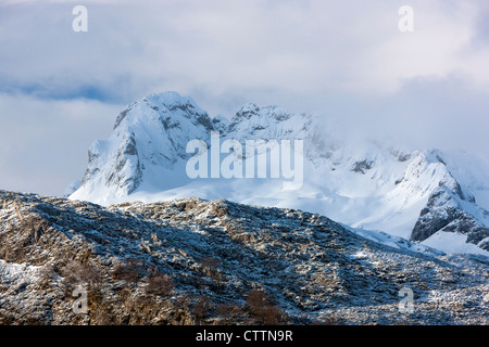 Randonnée sur le lac Ercina, parc national des Picos de Europa, Covadonga, dans les Asturies, Espagne Banque D'Images