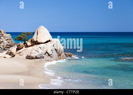 Mer de la Sardaigne. Banque D'Images