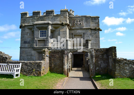 Le Château de Pendennis, Falmouth, Cornwall Banque D'Images