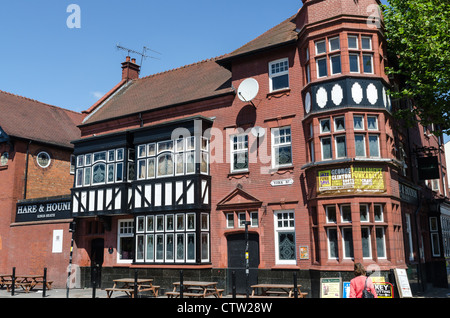 Le Hare and Hounds public house dans King's Heath, Birmingham Banque D'Images