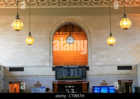 La gare Union, New Haven CT Banque D'Images