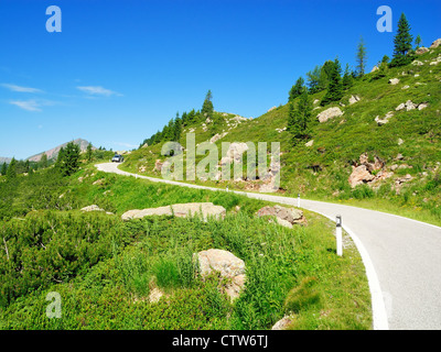 Dolomiten, Passo Manghen, Telve, le Trentin, le Tyrol du Sud, Italie Banque D'Images