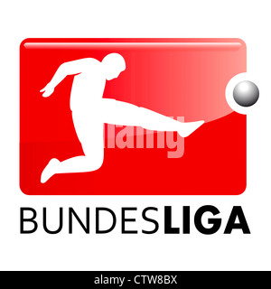 Logo de la Ligue nationale de football allemand. Banque D'Images