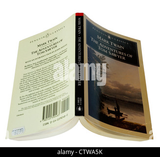 Les Aventures de Tom Sawyer de Mark Twain Banque D'Images