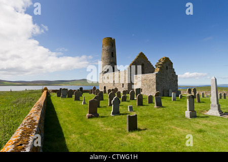 Orkney Islands, Egilsay, St Magnus Kirk Banque D'Images