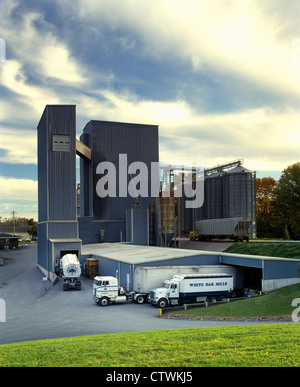 Camions À WHITE OAK MILLS, PENNSYLVANIA LANCASTER Banque D'Images