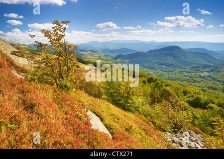 Le Parc National de Bieszczady, Pologne, Europe Banque D'Images