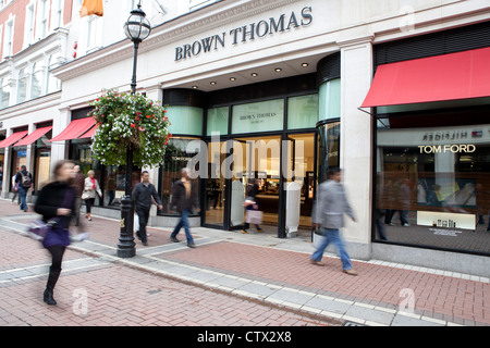 Brown Thomas department store Dublin Ireland Banque D'Images