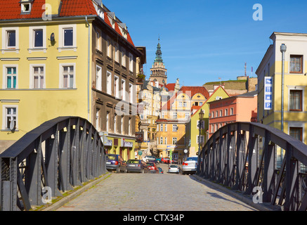 Klodzko (ville au sud-ouest de la Pologne), dans la région de la Basse Silésie, Pologne, Europe Banque D'Images