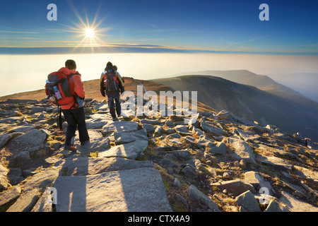 Le Parc National de Babia Gora, Pologne, Europe Banque D'Images