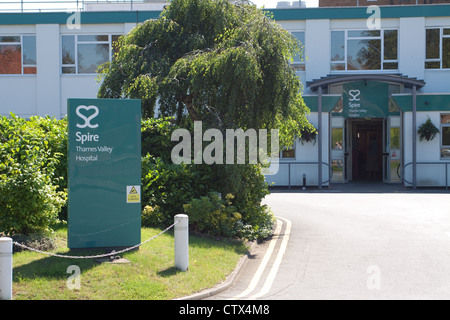 Le secteur Spire Thames Valley Hospital à Wexham, dans le Buckinghamshire. Banque D'Images