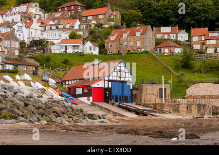 Runswick bay dans Yorkshire du Nord Banque D'Images