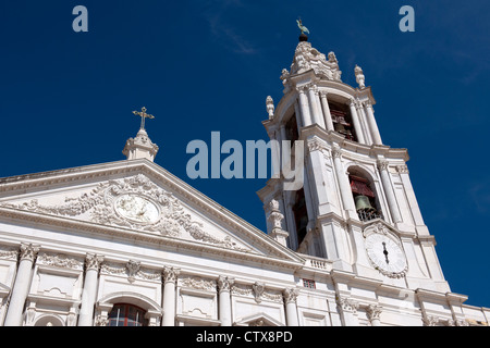 Palais national de Mafra et Covent, Mafra, nr Lisbonne, Portugal. Banque D'Images