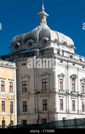 Palais national de Mafra et Covent, Mafra, nr Lisbonne, Portugal. Banque D'Images