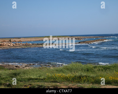 Des vagues dans une baie Banque D'Images