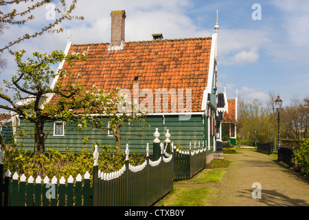 Parc national de Zaanse Schans et musée en Hollande du Nord, aux Pays-Bas. Banque D'Images