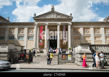 L'Ashmolean Museum, Beaumont Street, Oxford, Oxfordshire, Angleterre, Royaume-Uni Banque D'Images
