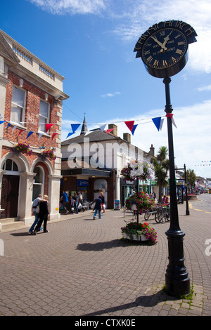 Hôtel de ville de Christchurch sur la high street, Christchurch Dorset, retraite populaire ville sur la côte sud de l'Angleterre, Royaume-Uni Banque D'Images