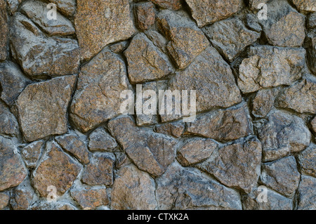 Mur de pierre brute. fond texture haute résolution Banque D'Images