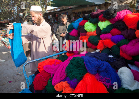 Bazar au centre-ville de la ville de Kunduz, Afghanistan Banque D'Images