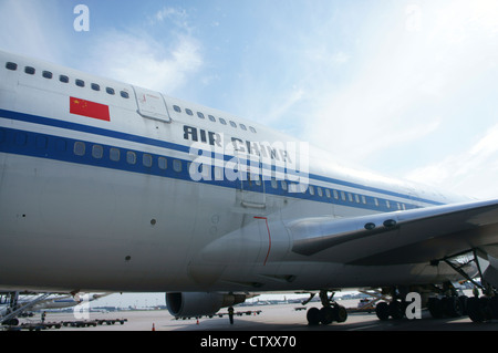 Boeing 747-400 d'Air China Banque D'Images