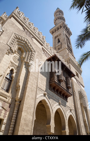 Abu al-Abbas (ou Abu'l-Abbas) al-Mursi Mosquée, Alexandria, Egypte Banque D'Images