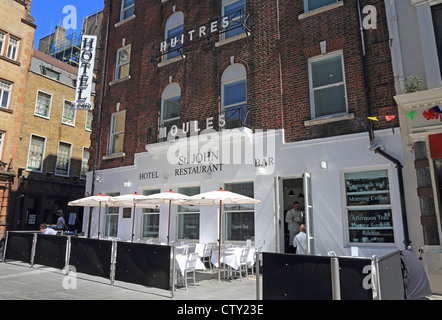 St John's boutique hotel sur Leicester Place, dans le West End de Londres, Angleterre, RU Banque D'Images