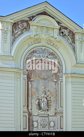 Fresque au palais Palais Beaumont à Pau, Pyrénées, France Banque D'Images