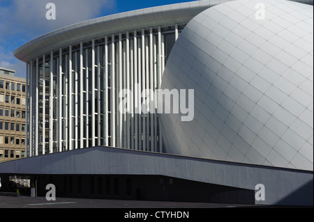 Der Philharmonie à la place d'Europe, l'architecte Christian de Portzamparc à Place d'Europe, Ville de Luxembourg Banque D'Images