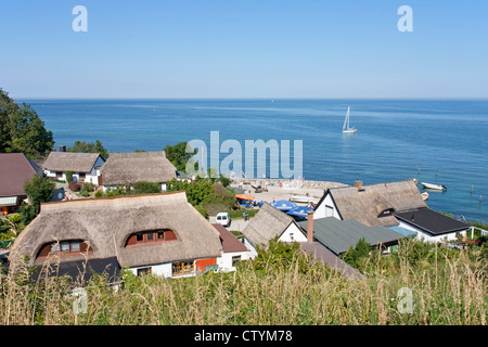 Vitt, Kap Arkona, Ruegen Island, Côte de la mer Baltique, Schleswig-Holstein, Allemagne Banque D'Images