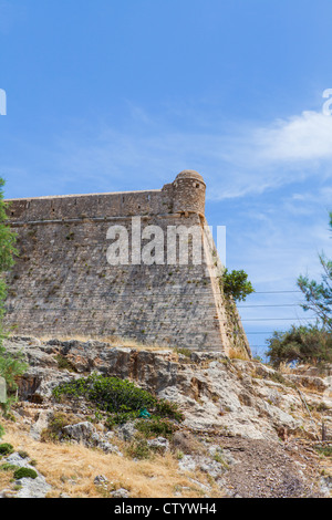 La Fortezza, la forteresse vénitienne dans Rethymnon Banque D'Images