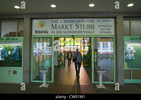 Kleinmarkthalle le marché extérieur hall Frankfurt am Main Ville État de Hesse Allemagne Europe Banque D'Images