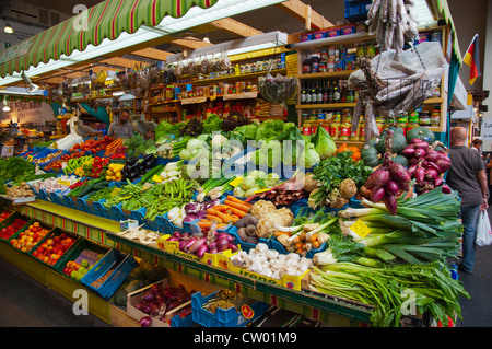 Kleinmarkthalle halle Altstadt la vieille ville Frankfurt am Main Ville État de Hesse Allemagne Europe Banque D'Images