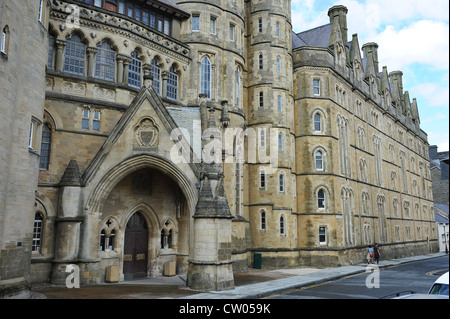 Old College building Université d'Aberystwyth Aberystwyth Wales UK Banque D'Images