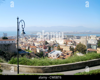 Cityscape, Cagliari, Sardaigne, Italie Banque D'Images