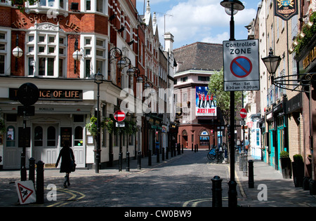 West End de Londres, Soho Banque D'Images