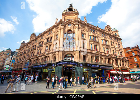 L'Hippodrome Casino, Leicester Square, Londres, Angleterre, RU Banque D'Images