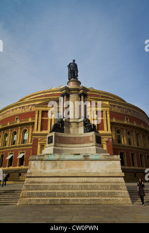 En dehors de la Royal Albert Hall de Londres Banque D'Images