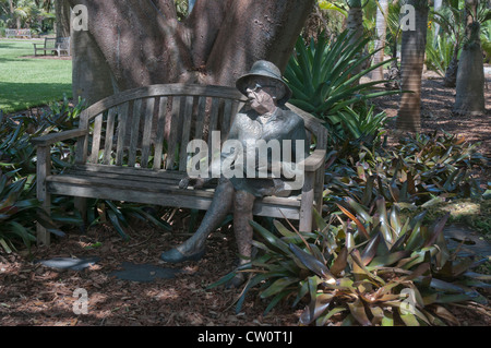 Fairchild Tropical Botanical Gardens à Coral Gables, une banlieue de Miami en Floride. Marjory Stoneman Douglas écologiste. Banque D'Images