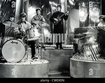 Groupe pop britannique Procol Harum sur TV show ''Eif' en juin 1967. Voir la description ci-dessous pour les noms. Photo Tony Gale Banque D'Images