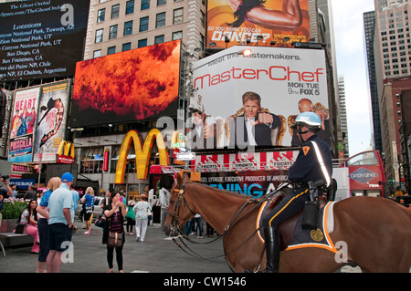 Master Chef Gordon Ramsey Times Square New York United States of America Banque D'Images