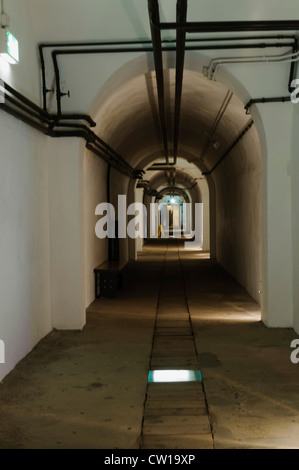 Jersey War Tunnels dans Saint-Laurent, Île de Jersey, Channel Islands Banque D'Images