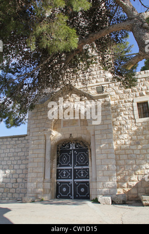 Monastère grec-orthodoxe de la Transfiguration sur le mont Israël Banque D'Images