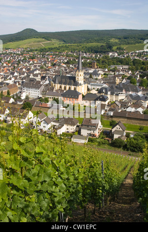 L'Europe, Allemagne, Rhénanie, domaine de Bonn, Ahrweiler, église St Lawrencium Banque D'Images