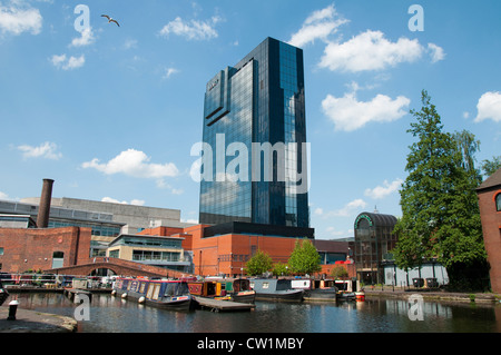 L'hôtel Hyatt près du front de mer, à Birmingham, West Midlands UK Banque D'Images