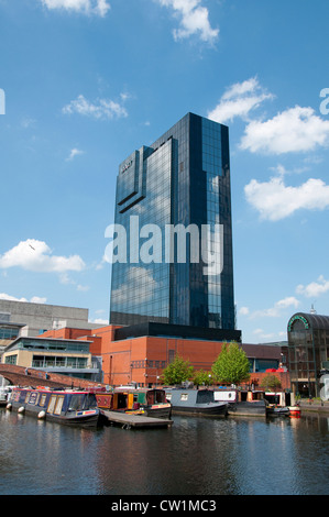 L'hôtel Hyatt près du front de mer, à Birmingham, West Midlands UK Banque D'Images