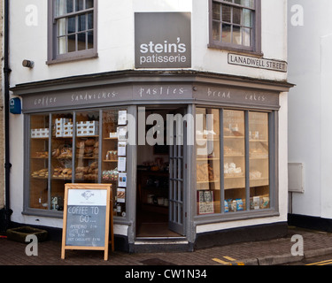 Rick Stein's Patisserie à Padstow Harbour, Cornwall, UK Banque D'Images