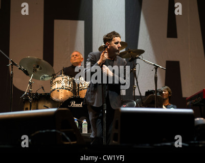 Terry Hall, chanteur de The Specials Banque D'Images